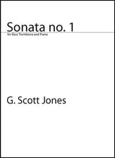 Sonata 1 for Bass Trombone and Piano P.O.D. cover
